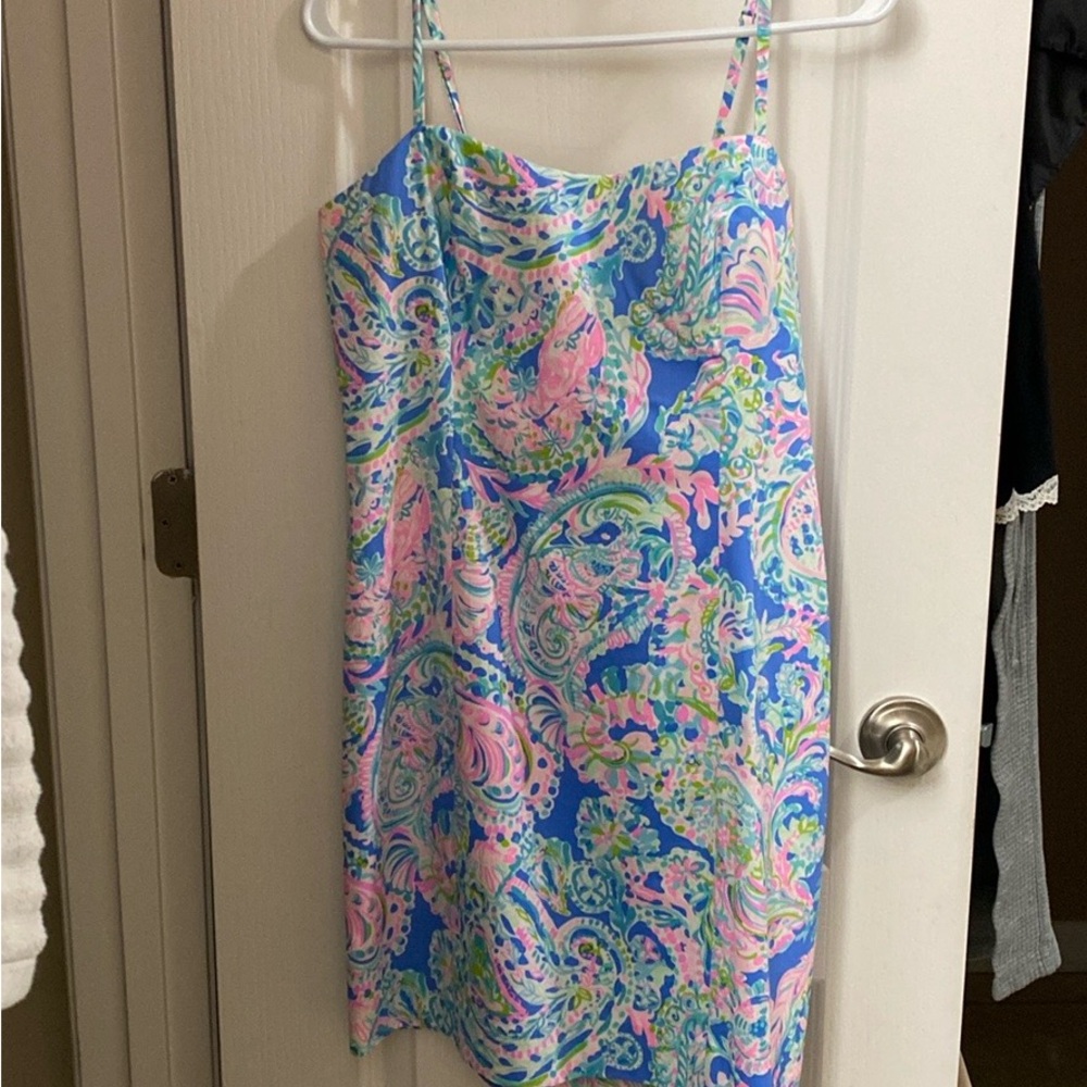 Colorful Paisley Spaghetti Strap Dress
